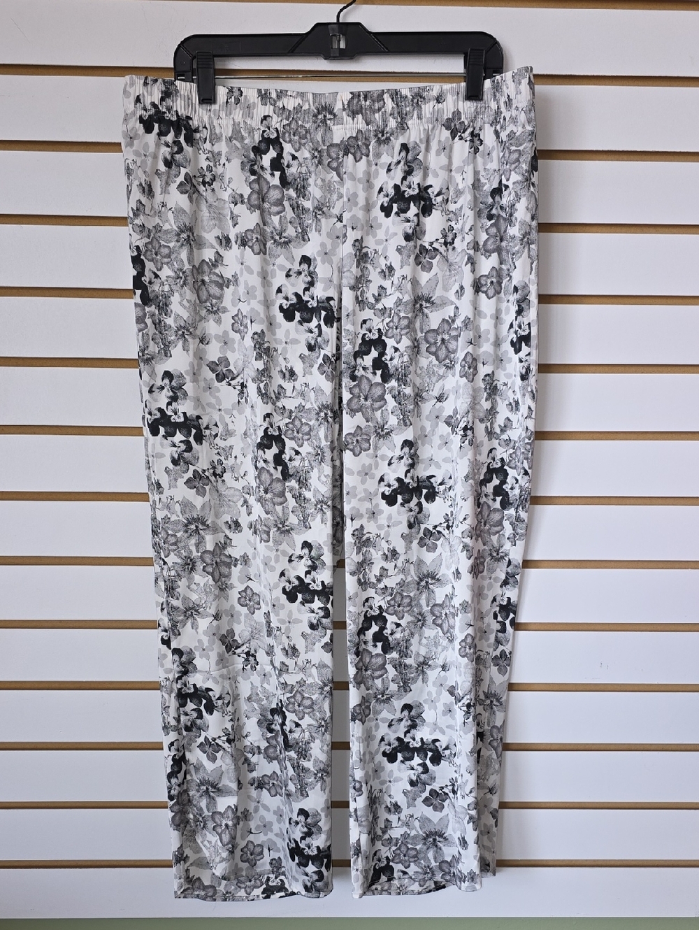 Breezies Floral Lounge Pants Lg